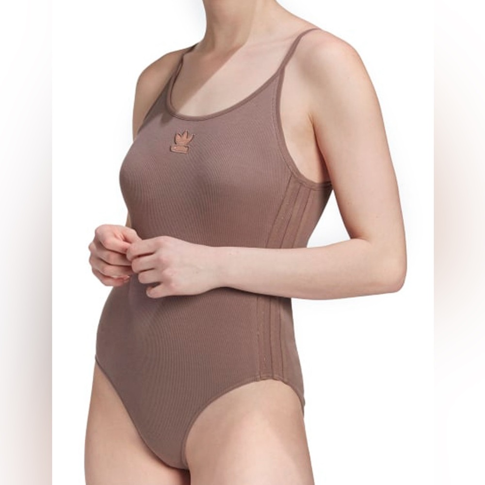 adidas originals new neutrals logo bodysuit